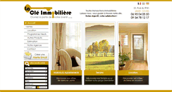 Desktop Screenshot of la-cle-immo.com